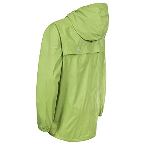 Trespass Adults Waterproof Jacket Qikpac - Lightweight Packaway Raincoat, 2 Zip Pockets, Full Body Front Zip, Adjustable Hood, Storm Flap, Ventilated Back, Foldable Packs in Pouch — view 5