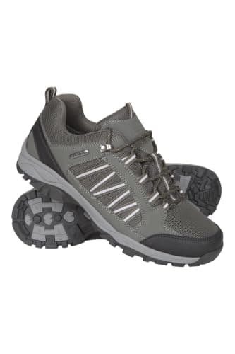 Mountain Warehouse Path Mens Waterproof Walking Shoes Khaki 8