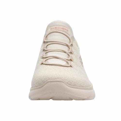 Skechers Women's Summits Lunar Glow Trainers, Natural Mesh/Rose Gold Trim, 6 UK — view 2