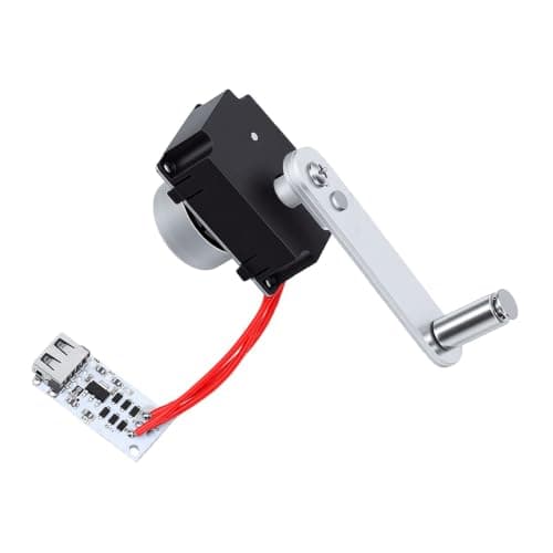 Qcwwy Hand Crank Generator Brushless Model