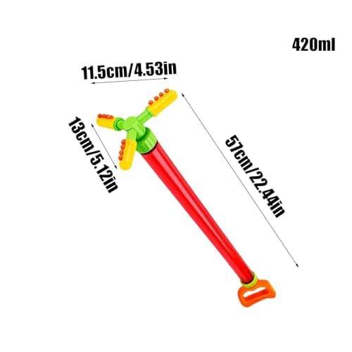 360° Rotating Large Capacity Fun Water Guns — view 6