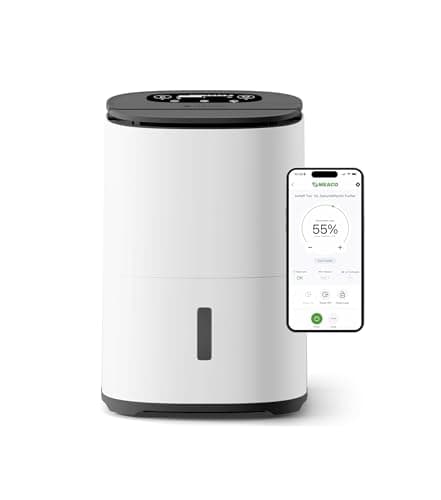 MeacoDry Arete® Two 10L Charcoal Dehumidifier & HEPA H13 Air Purifier