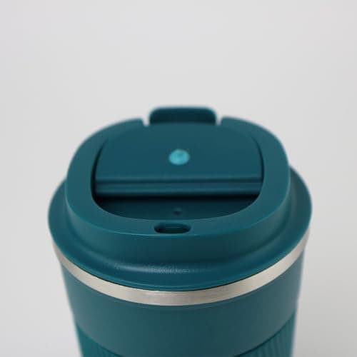 cribstar Personalised Engraved Insulated Travel Mug | Stainless Steel Tumbler | Double-Walled Tea/Coffee Cup | Leak-Proof & Reusable | Keeps Hot 12h / Cold 24h | Thermal Mug (Ocean Blue, 510ml) — view 4