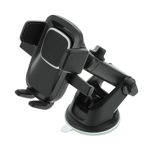 TOPBATHY Car Suction Phone Holder Car Mount for Phone, Black Abs