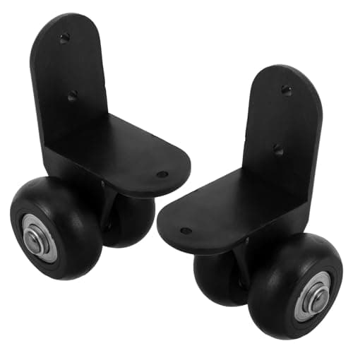 PHENOFICE Swivel Speaker Rolling Caster Wheels Heavy Duty Replacement Kit for Audio Cart and Luggage Repair Indoor Stage Equipment Use