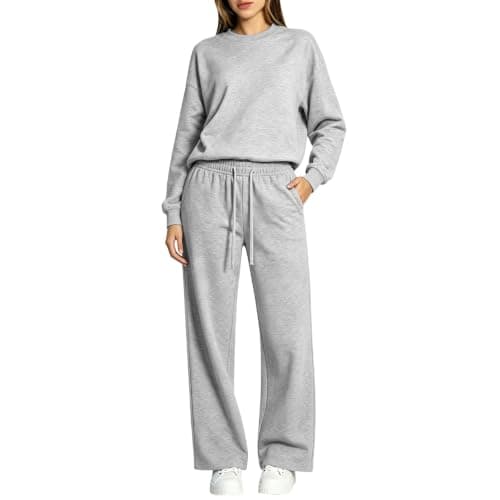 Womens Joggers Tracksuit Sets Oversized Sweatshirts and Sweatpants