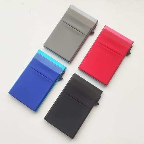 Protected Aluminum Card Organizers with Release Mechanism Easy to Use for Business Travel Essential Aluminum Card Case — view 2