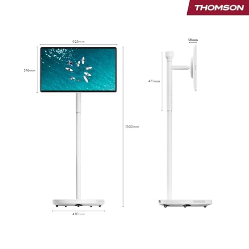 Thomson Go Plus Pro 27 Inch (69 cm) FHD Smart Touch Display, Android, Voice control, Hotspot, 5MP Camera, Subwoofer, WiFi 6, Bluetooth, 4 Hours Battery, Portable Stand - 27FE7M45 — view 2