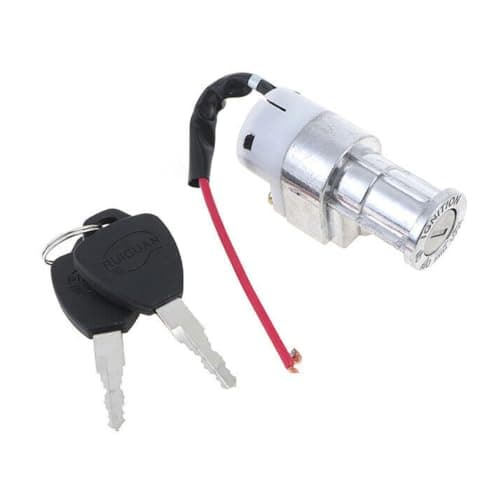 Bbajszx Anti Theft Cylinder Battery Pack 10mm Diameter 16mm Length for Electric Bike Motorcycle Scooter Anti Theft Ignition Cylinder with — view 6