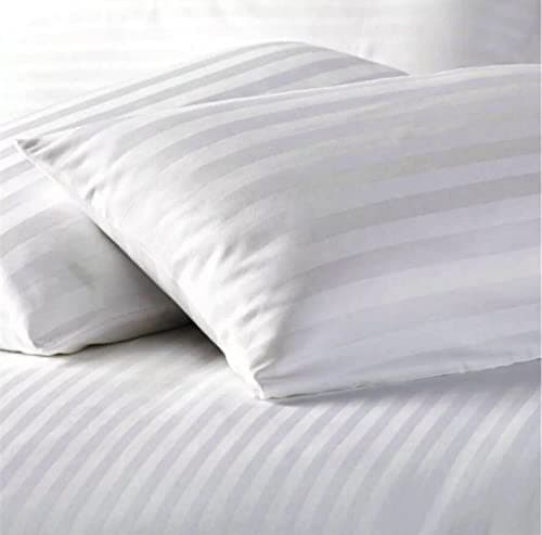 R&G Shredded Memory Foam Stripe Pillows Pack of 3, Hypoallergenic Bed Pillows for Neck Pain Non-allergenic & Anti dust mite Pillow - Size 48x74cm — view 2