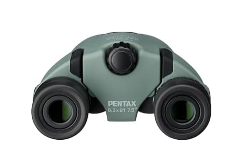 Pentax Papilio III Binoculars, 6.5 x 21 Weather Resistant, Olive, Focus 50 cm, Splash Resistant, Museum, Outdoor, Nature, Live Sports, HD Processing — view 4