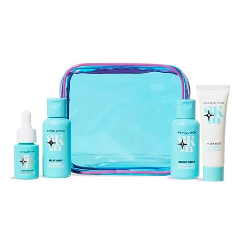 Revolution Skin, Happy Hydrate 4 Step Starter Kit, Hydrating Skincare Set Includes Cleansing Milk, Essence, Serum & Moisturise, Vegan & Cruelty-Free, 4 Products Included — view 4