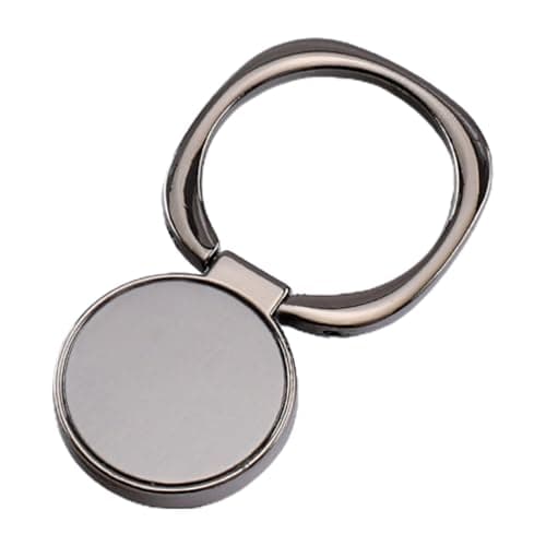 Magnetic Phone Ring Holder - Ultra Thin 360 Rotation Grip, 180 Adjustable Stand Mount, Strong Adhesive Metal Design | for Car Dashboard, Kitchen Counter, Gym Equipment, Desk Tabletop, Travel
