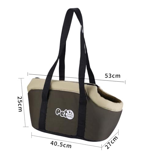 Outdoor Travel Pet Carrier - Breathable, Adjustable, Folding Sling for Cat & Dog - Warm Sponge, Portable for Shopping, Hiking, Walking — view 3