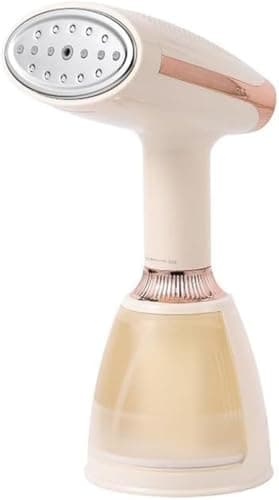 Meacode Handheld Portable Steamer for Clothes,Travel Garment Steamer Fast Heat Upgraded (Beige)