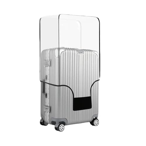 30-Inch Transparent Luggage Cover, Waterproof PVC Protector for Suitcases