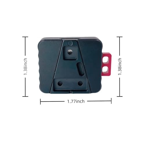 LSYRIA Mini V-Lock Assembly Kit, V-Mount Battery Plate Quick Release Set with 1/4"-20 Threaded Holes, Lightweight Aluminum Mounting System for Camera Cages, Rigs, Monitors, and Accessories — view 5