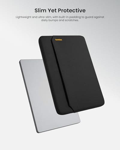 tomtoc Slim Laptop Sleeve for for 15.6-inch HP Lenovo Acer ASUS Dell Laptop — view 2