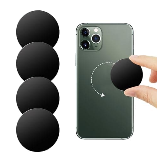 Sticker Metal Plates Replacement,phone magnet,Thin Metal Plate,pack of 4