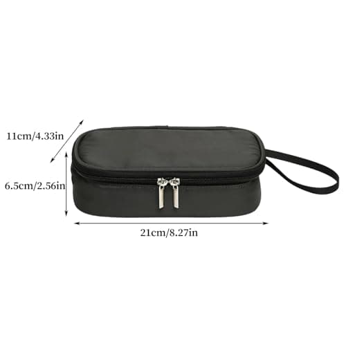 Cooler Travel Bag, Waterproof Insulated Storage Case, 20x15cm Portable Medication Storage Bag, Nylon Insulated Fabric Pouch, Travel Pouch with Multi Use, Outdoor Organizer Outdoor Vacation Indoor — view 2
