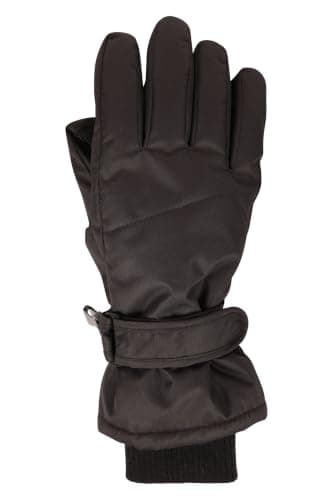 Mountain Warehouse IsoTherm Womens Waterproof Ski Gloves Black M — view 2