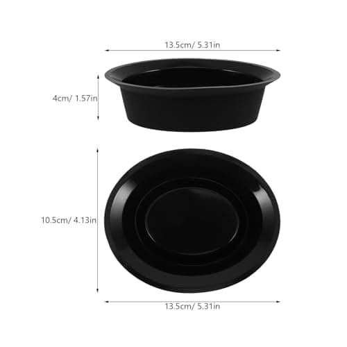 SHERCHPRY Portable Silicone Shaving Bowl for Men, Black Soft Shave Soap Mug with Versatile Use, for Home and Mixing Hair Dye, Travel-Friendly Beard Shave Container — view 2