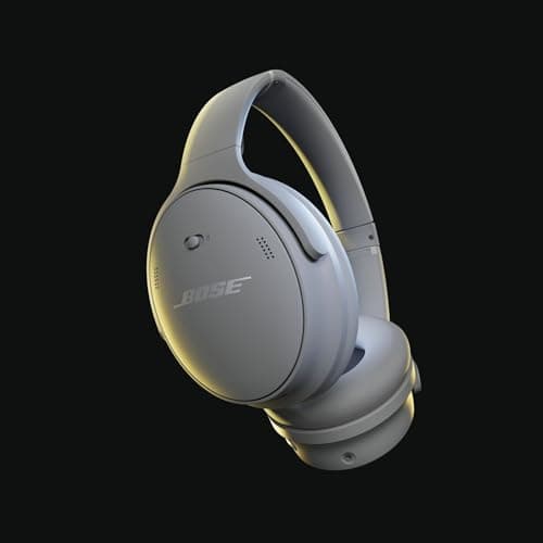Bose QuietComfort Wireless Noise Cancelling Headphones, Bluetooth Over Ear Headphones with Up To 24 Hours of Battery Life, Moonlight Grey - Limited Edition — view 2