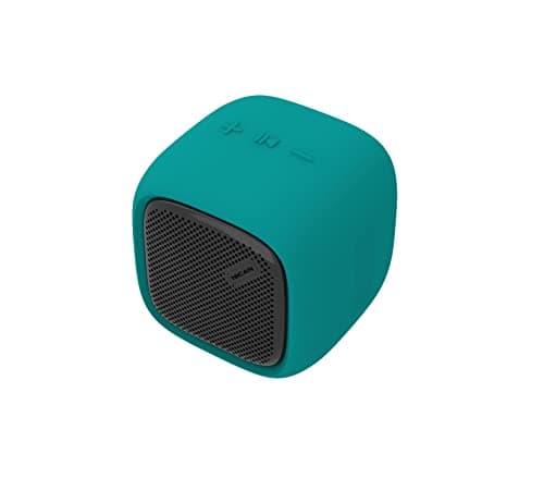 NICAN Portable Mini Bluetooth Speaker with In-built Rechargeable Lithium Battery, Bass Radiator and Great Sound of the kind for Outdoor or Indoor Activities, Easy to Carry for Travel (K02 Turquoise)