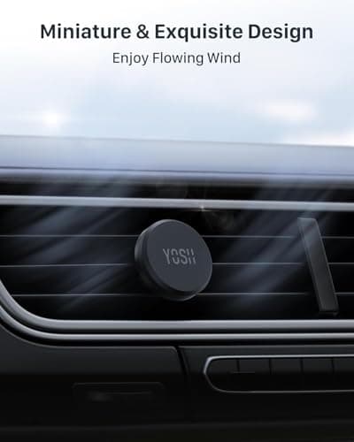 YOSH Magnetic Phone Holder for Car Air Vent, Phone Magnet, Car Accessories — view 6