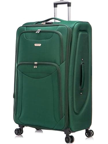 29" Large Super Lightweight 4 wheel Suitcase Luggage Expandable With Wheels