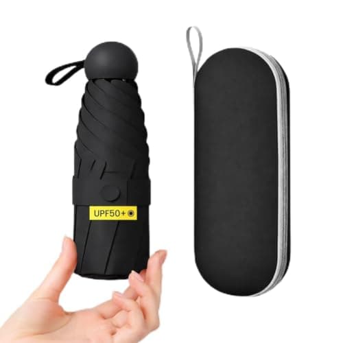 Mini Umbrellas for Women Handbag Size, Compact Folding travel Umbrella