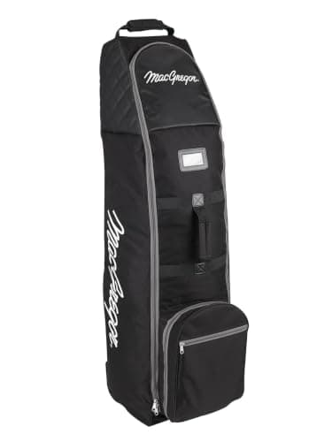 MacGregor Golf VIP Deluxe Wheeled Travel Cover Black