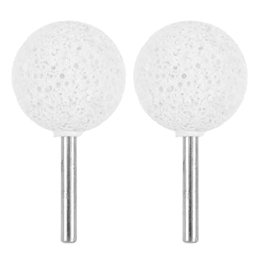 SOPOTUTU Tire Patch Buffing Tool 2PCS Steel Coral Grinding Bit for Automotive Tire Repair Ideal for Mechanics Travel Maintenance
