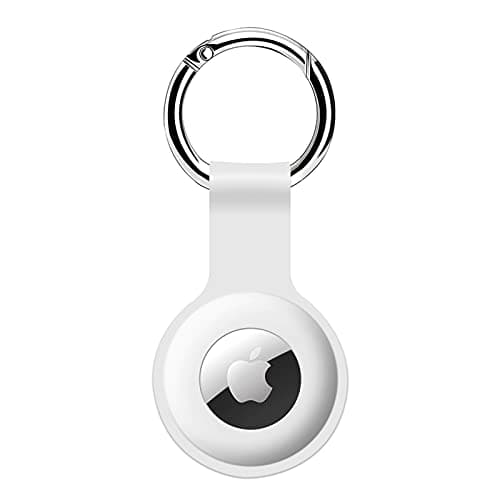COLORCORAL AirTag Holder Case- Silicone Case for AirTag Keyring 2026/2021