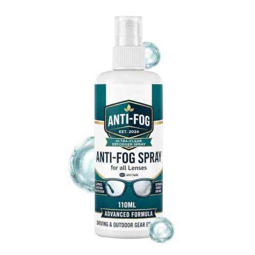 Anti-Fog Spray for Glasses,Fast-Acting Lens Defogger,Swim & Dive,Cycle
