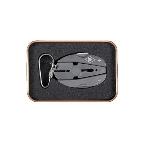 Gentlemen's Hardware 5-in-1 Multi-Tool Titanium Coated Mini Pocket Tool for Camping, with Pliers — view 2