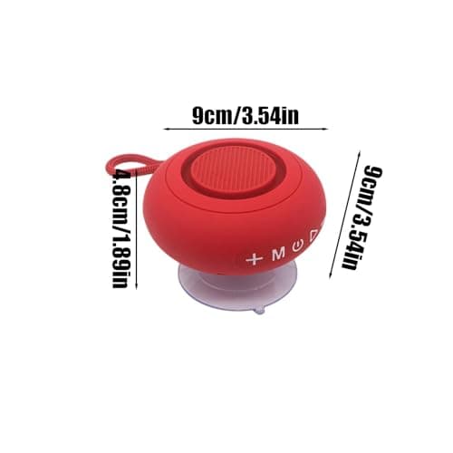 Bass Shower Speaker Portable Audio Sounder with Subwoofer Stereo Bass — view 5