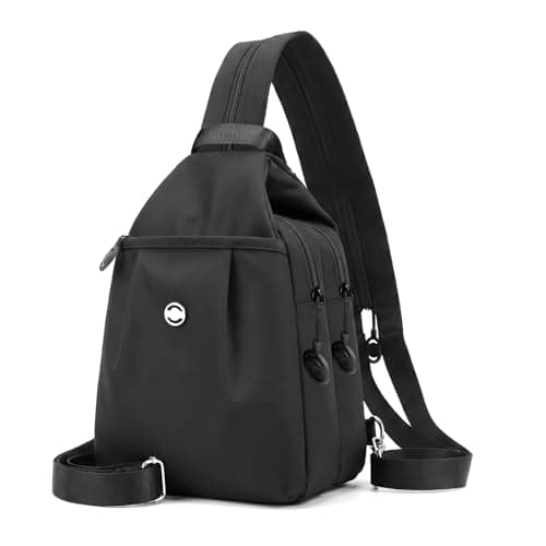 YancLife Anti Theft Backpack - Waterproof 2-Way Commuter Bag with Large Capacity Oxford Convertible Shoulder Tote - Stylish Multi-compartment Travel Handbag for Work Fitness Shopping (30x21x14cm)