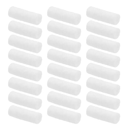 30pcs White Cotton Fire Starter Sticks for Hiking and Charcoal