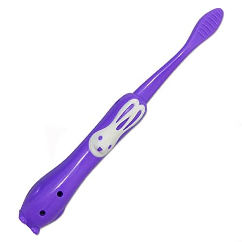 4 Childrens Toothbrushes ~ Kids Manual Folding Brushes (Rabbit Travel) — view 5