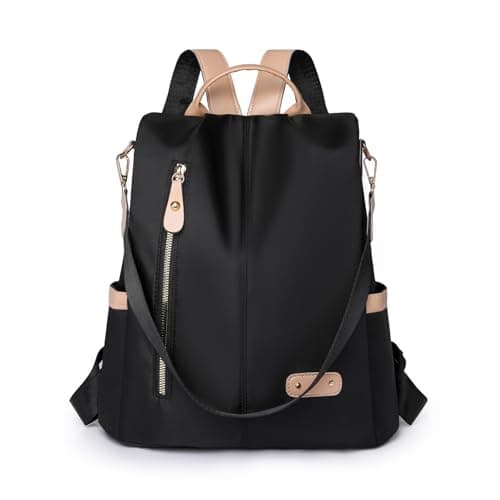 Aucuu Anti Theft Backpacks for Women, Women's Backpack, Lightweight Waterproof Ladies Rucksack, Large Casual Daypacks, Ladies Fashion Handbag, Travel Shoulder Bag for School Work Travel