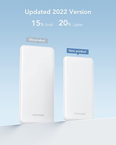 Charmast 26800mAh Power Bank,15W Ultra Slim USB C Portable Charger — view 3