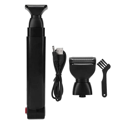 Body Shaving Groomer Ergonomic Handle Foldable Back Body Shaver Trimmer — view 6