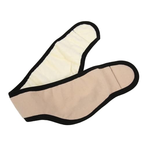 Earmuffs Noise Cancelling Headband for Side Sleepers, Breathable Polyester Winter Ear Warmer with Eye, Pressureless Fit for Travel Study Insomnia Relief Beige — view 6