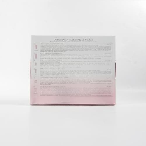 LAIKOU Sakura Skincare Set for Teenage Girls, 6Pcs Skin Care Sets & Kits — view 3