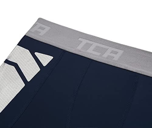 TCA Men's CarbonForce Pro Compression Base Layer Shorts Thermal Under Gear - Navy Eclipse, XXL — view 5