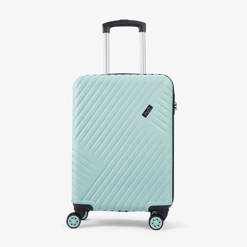 Rock Santiago Small 31L Hard Shell Suitcase - Mint Green — view 5