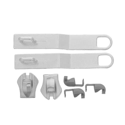 2 Sets Heavy Duty Zipper Repair Kit for #8 Zippers and Backpacks