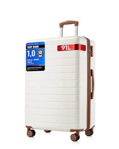 Shavont 28 Inch Large Suitcase, ABS+PC Hard Shell Check-in Luggage