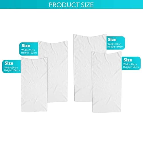 Print Maniacs Personalised Bride to Be Travel Towel Custom Name and Date Microfibre Beach Towel Large Quick Dry Lightweight Travel Towel Hen Party Honeymoon — view 2